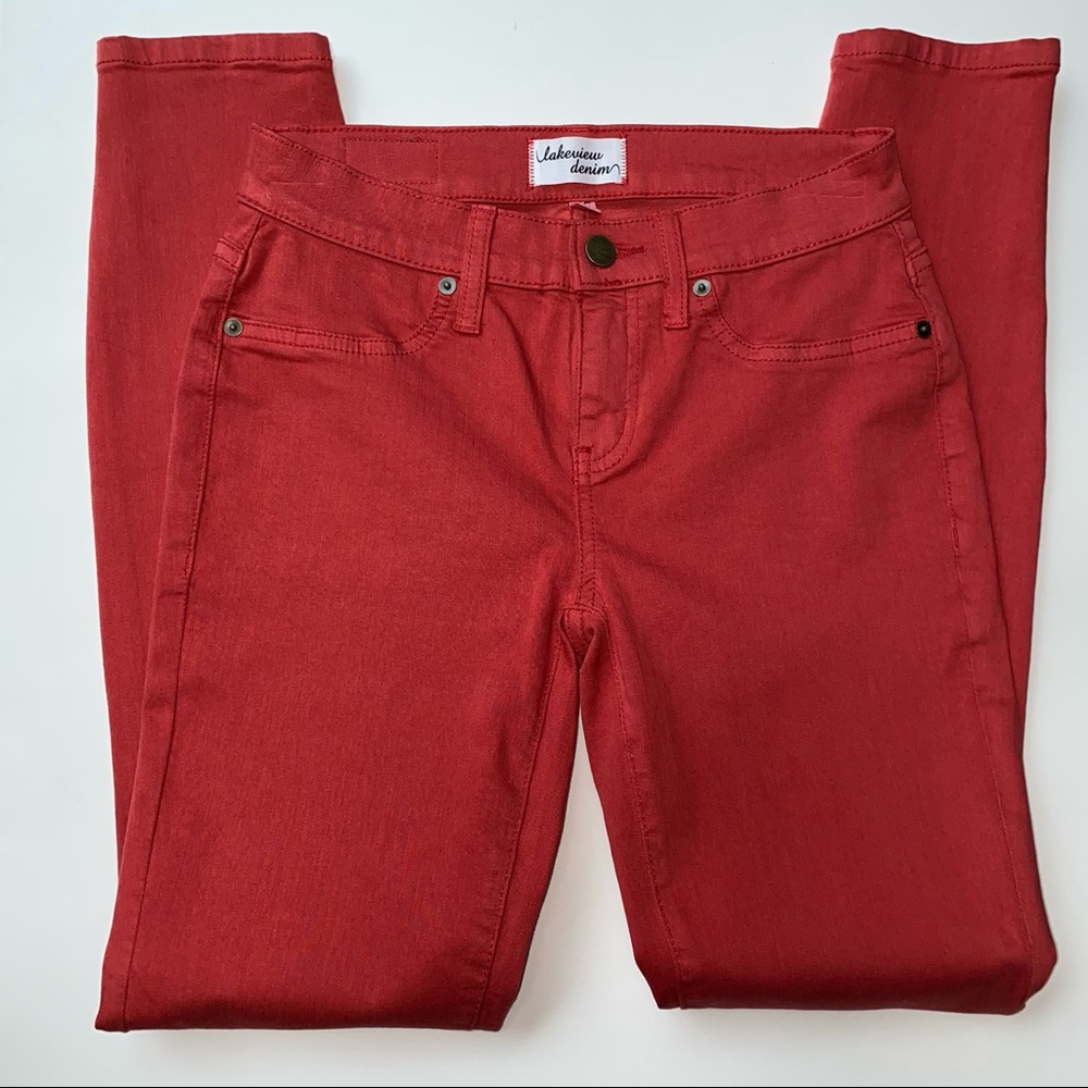 NEW Lakeview Denim - Alex Skinny Colored Jean Size 25 NWOT
